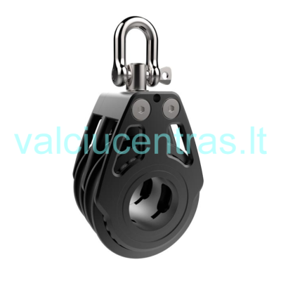 LEWMAR dvigubas blokas 80mm didelėms apkrovoms